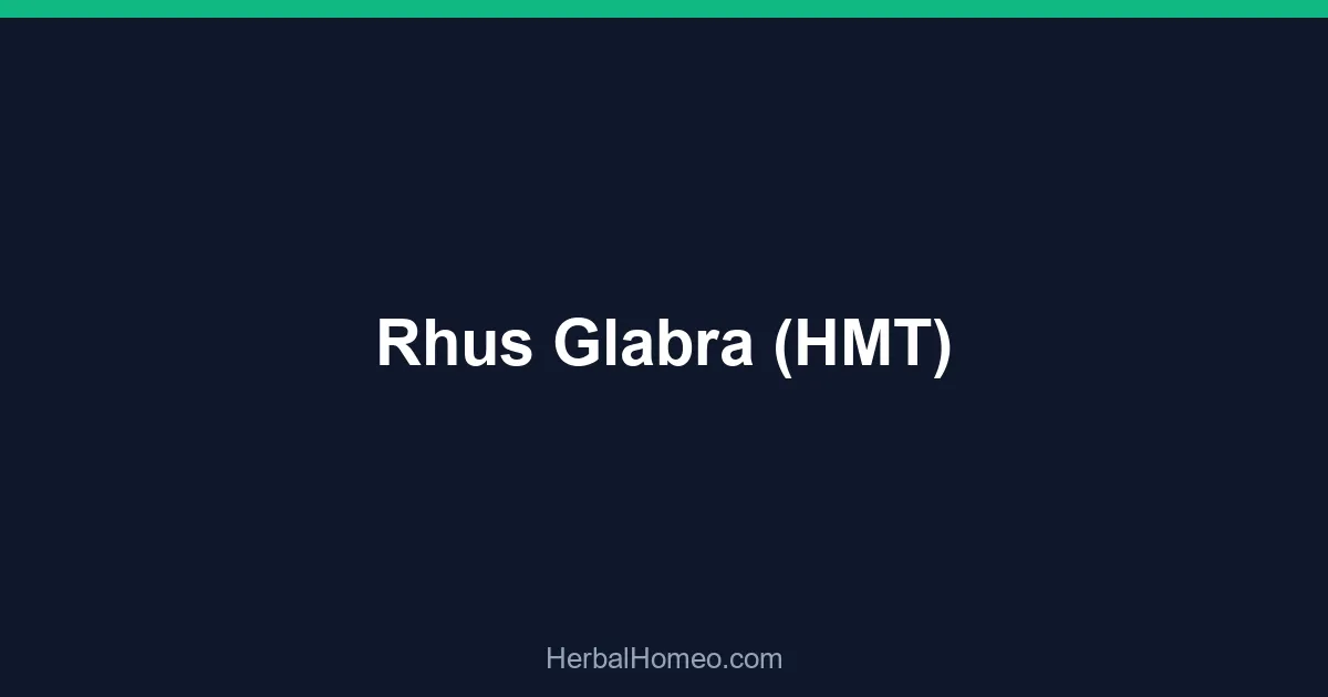 Rhus Glabra (HMT)