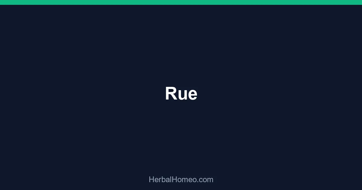 Rue