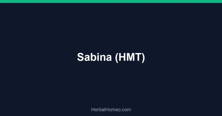 Sabina (HMT)
