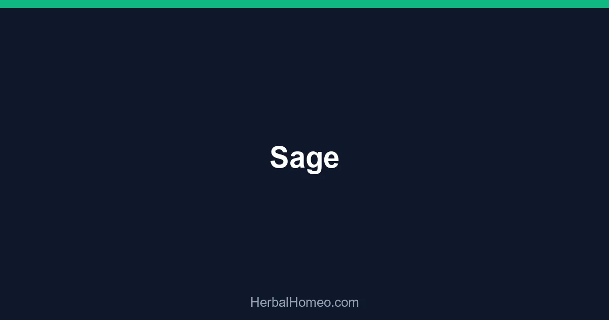 Sage