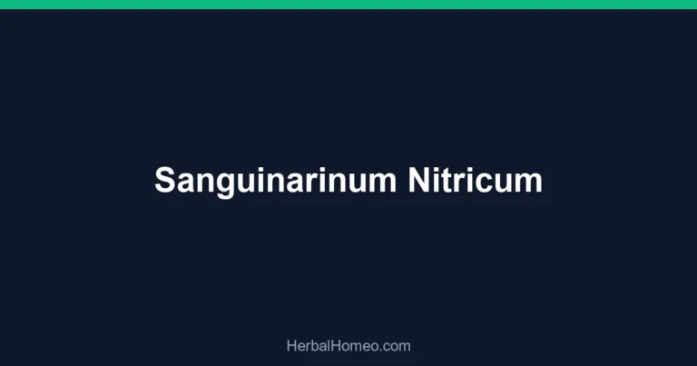 Sanguinarinum Nitricum