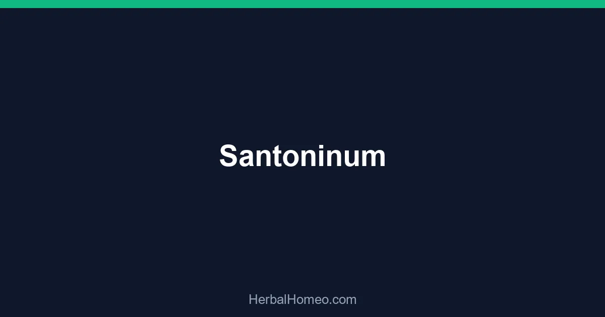 Santoninum