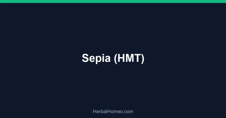 Sepia (HMT)