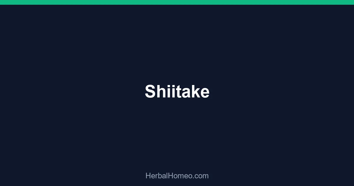 Shiitake
