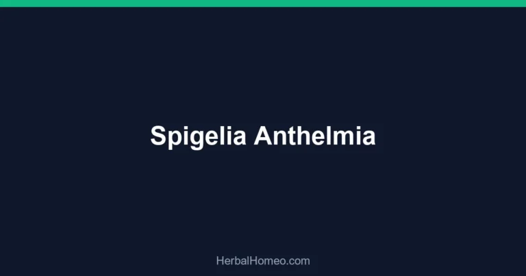 Spigelia Anthelmia
