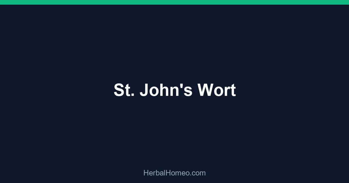 St. John’s Wort