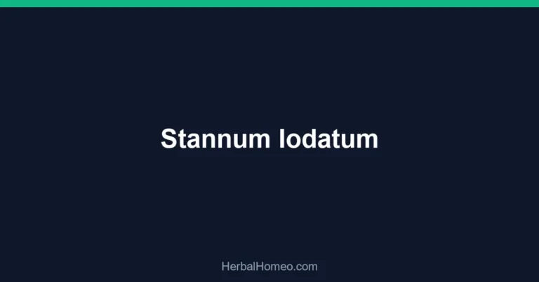 Stannum Iodatum