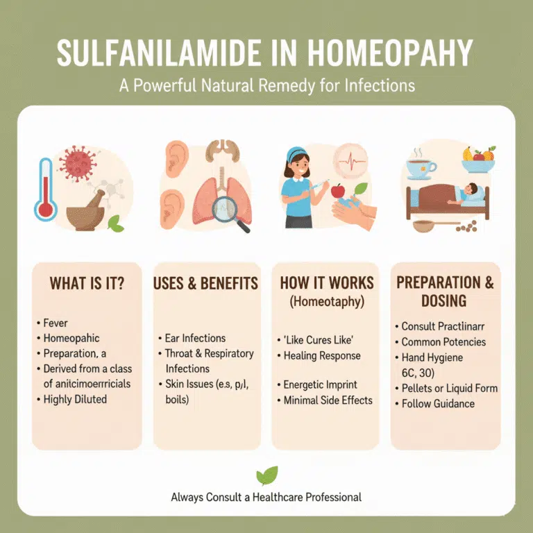 Sulfanilamide in Homeopathy-min