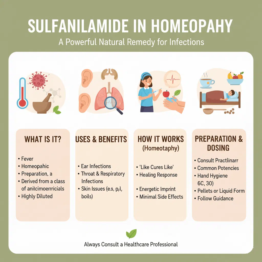 Sulfanilamide in Homeopathy-min
