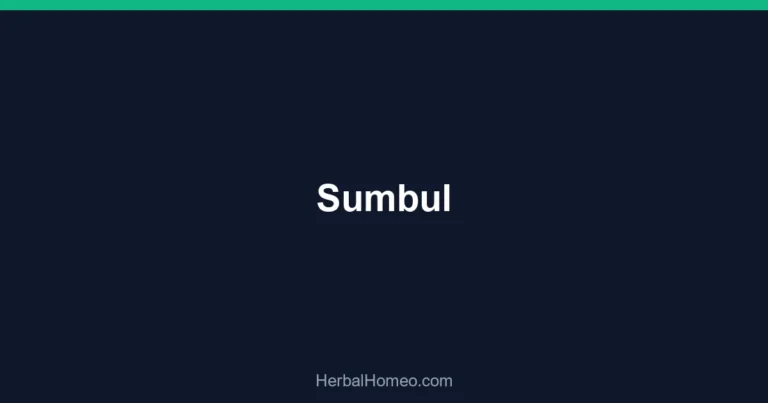 Sumbul