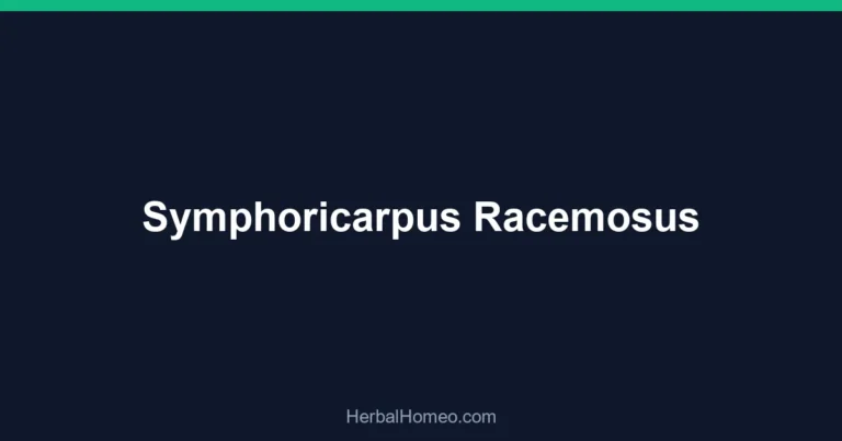 Symphoricarpus Racemosus