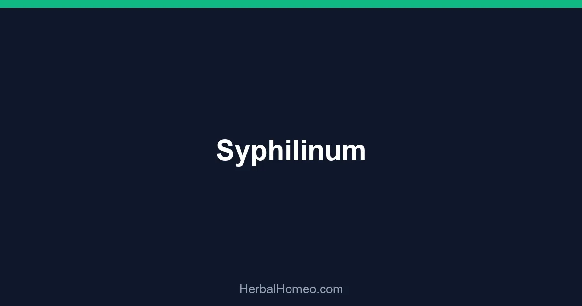Syphilinum