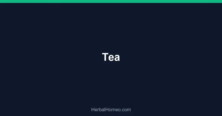Tea