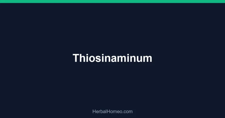 Thiosinaminum
