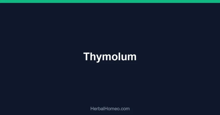 Thymolum