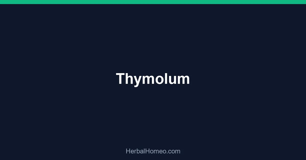 Thymolum