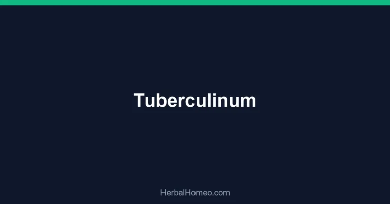 Tuberculinum