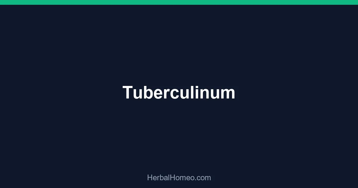 Tuberculinum