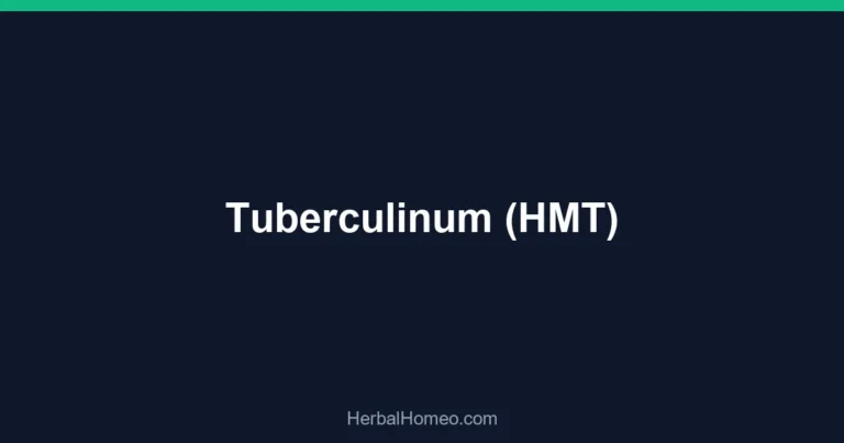 Tuberculinum (HMT)