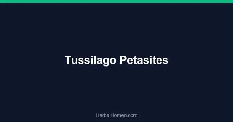 Tussilago Petasites