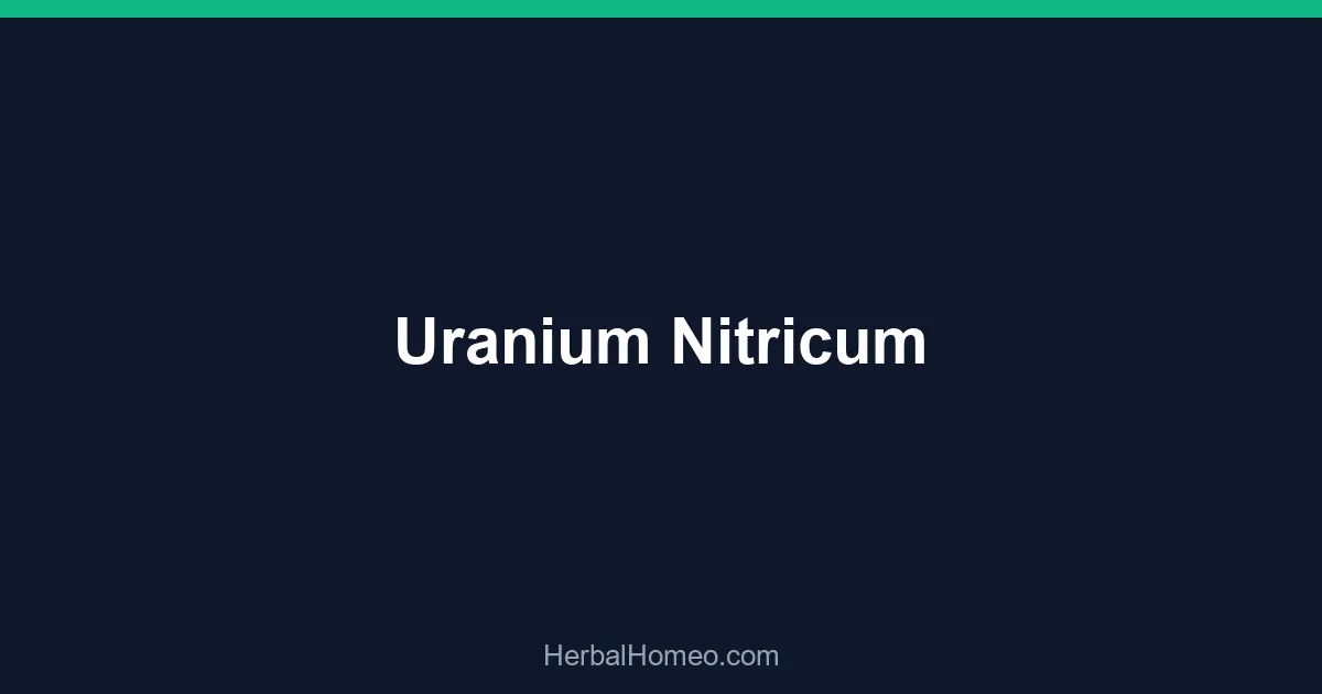 Uranium Nitricum