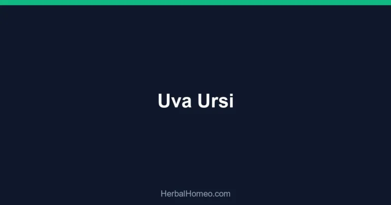 Uva Ursi