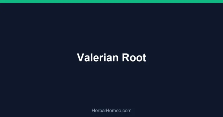 Valerian Root
