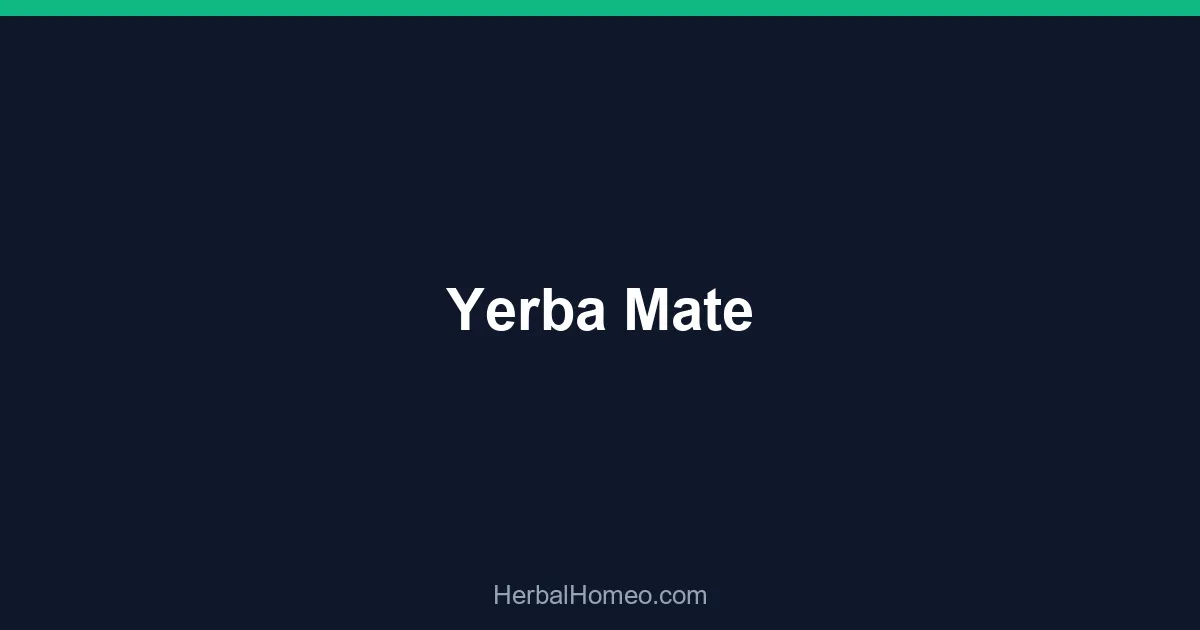 Yerba Mate