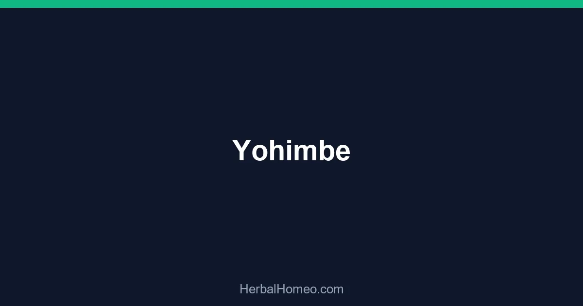 Yohimbe
