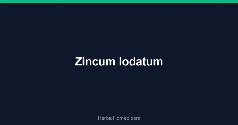 Zincum Iodatum