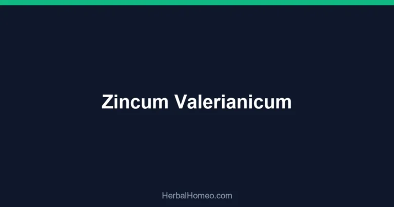 Zincum Valerianicum