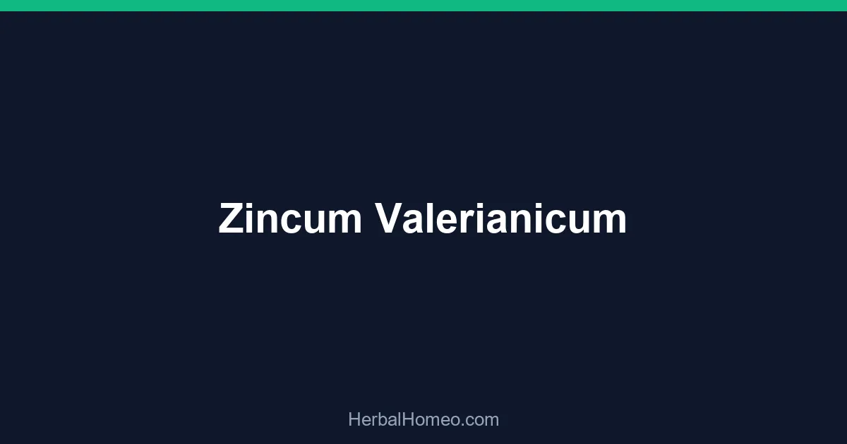 Zincum Valerianicum