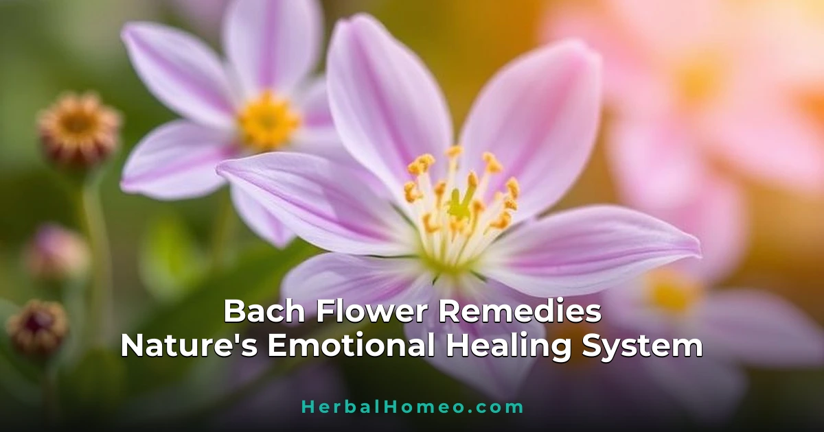 Bach Flower Remedies Natures Emotional Healing System