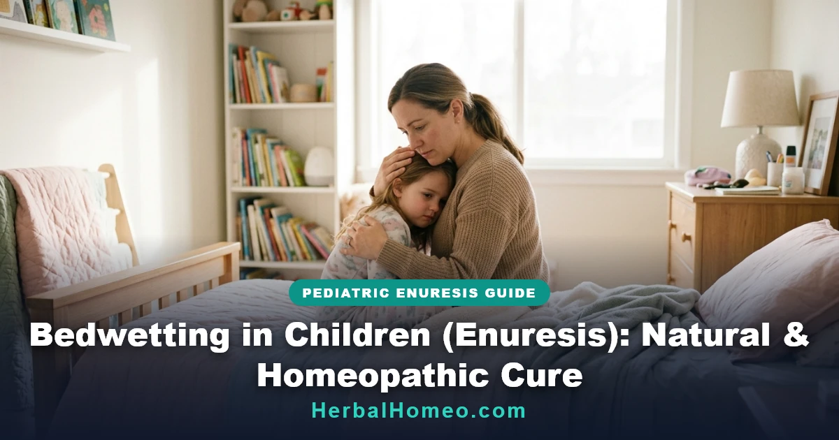 Bedwetting in Children Natural and Homeopathic Cure
