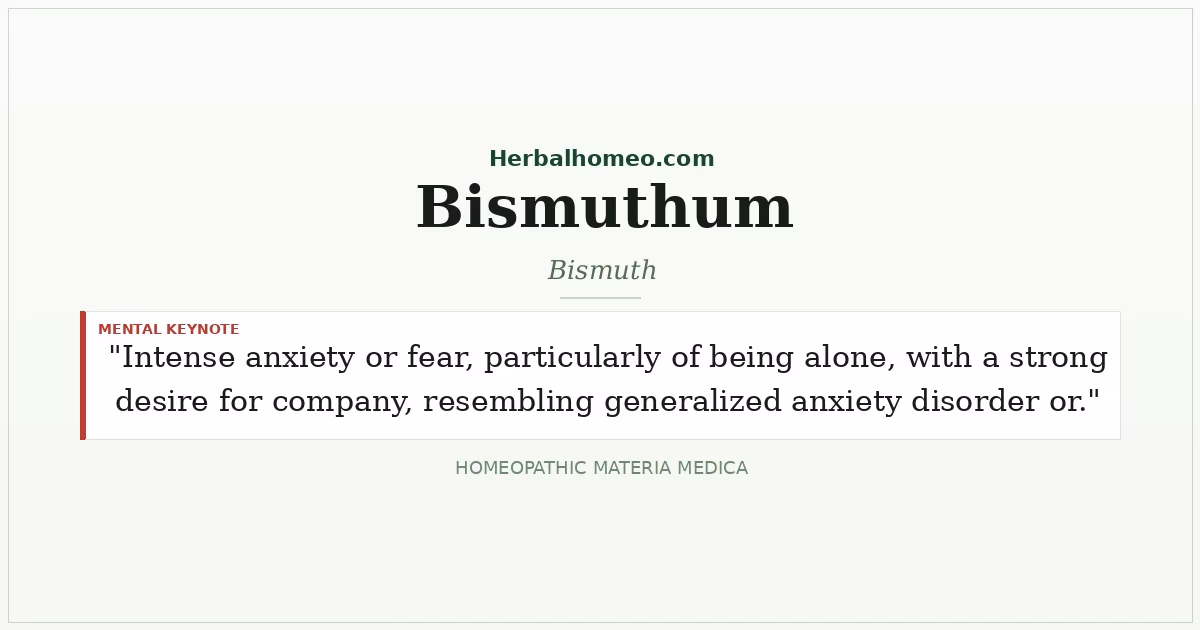 Bismuthum (Bismuth)