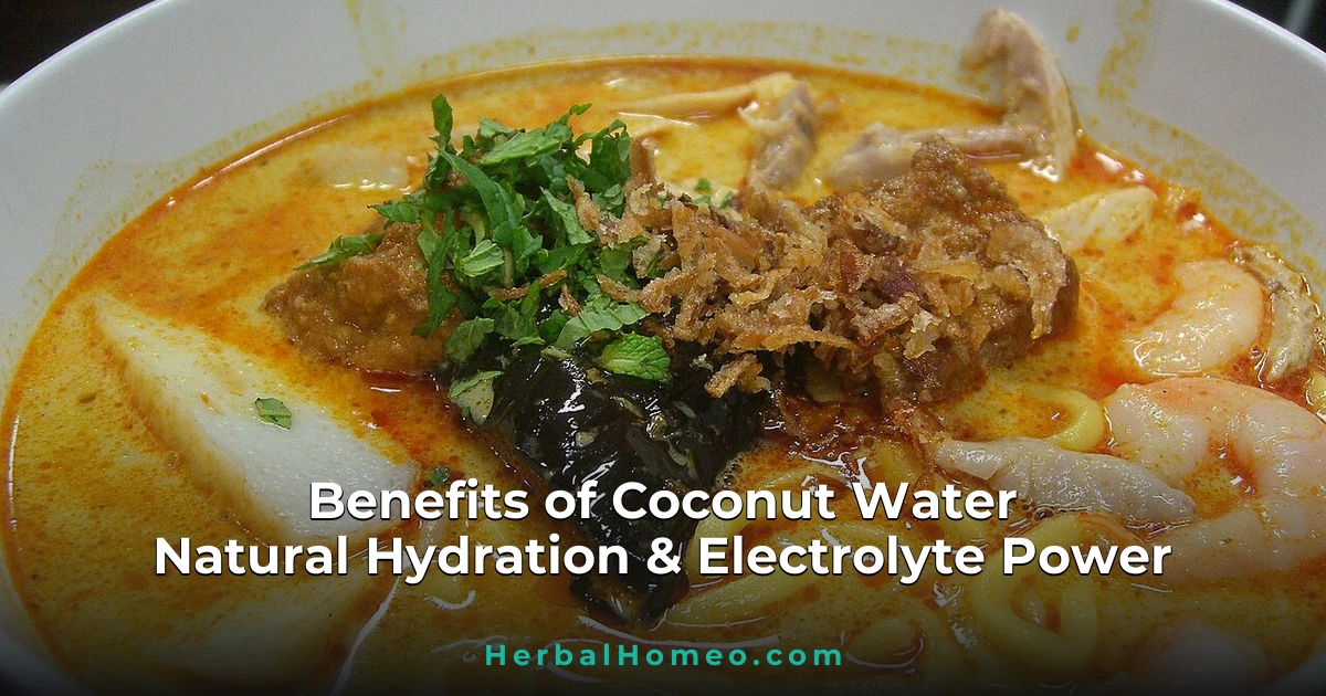 Benefits of Coconut Water