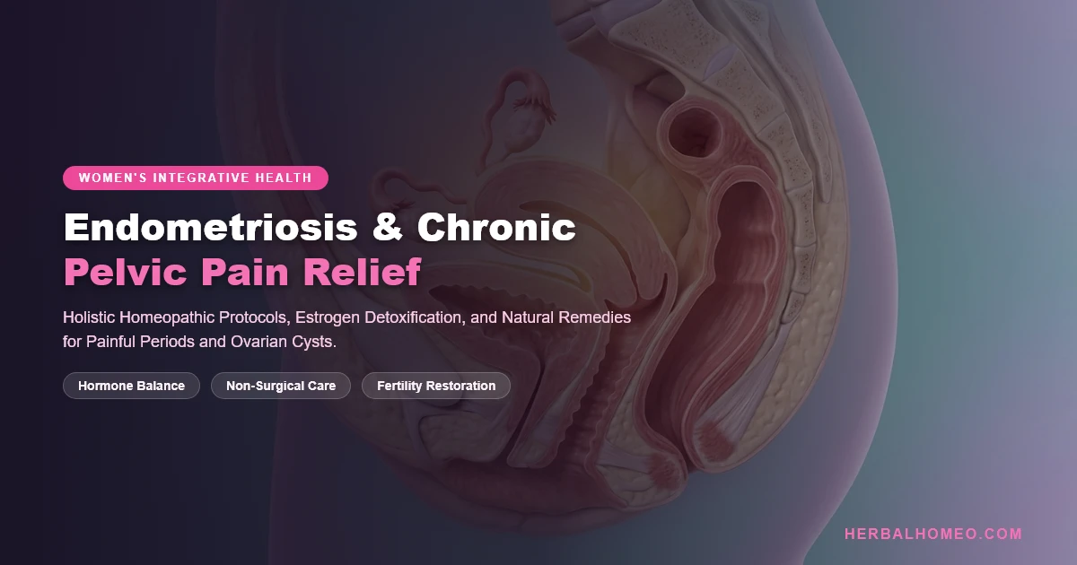 Natural remedies for endometriosis and pelvic pain