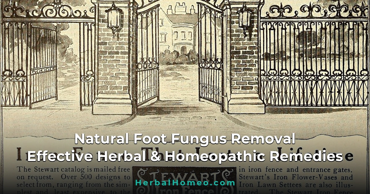Toenail Fungus: Natural Homeopathic Treatment