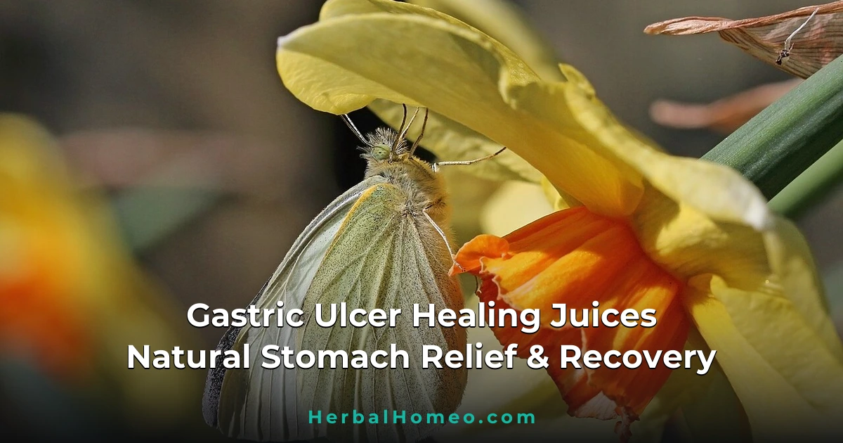 Gastric Ulcer Healing Juices