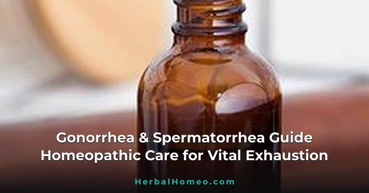 Gonorrhea & Spermatorrhea Guide