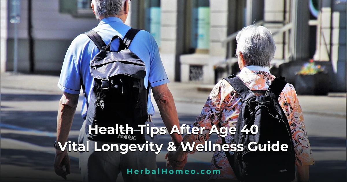 Health Tips After Age 40