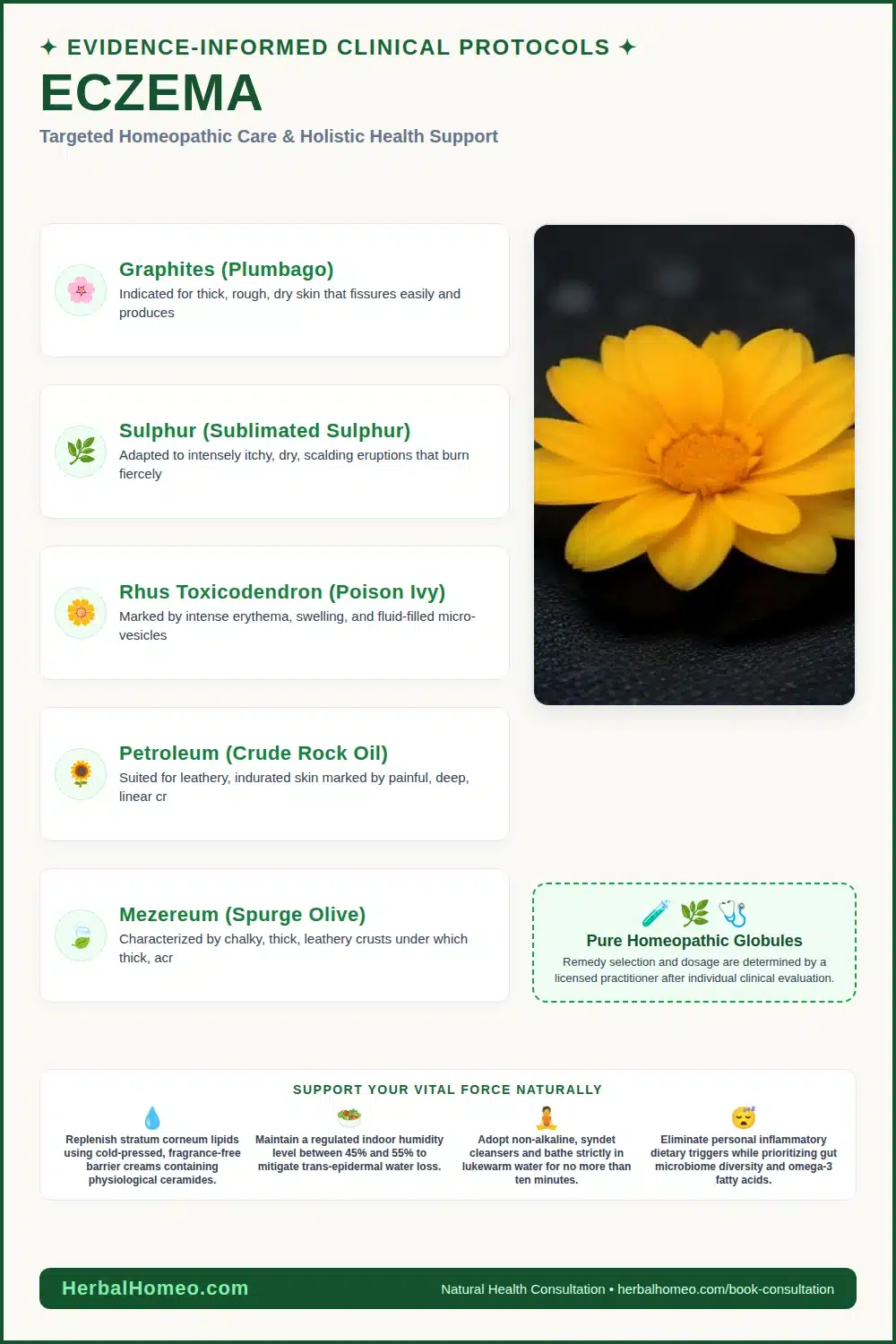 Eczema: Homeopathic Care & Natural Relief: Clinical Guide