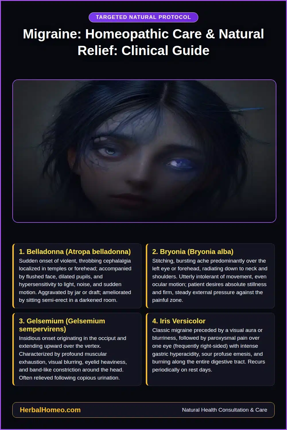 Migraine: Homeopathic Care & Natural Relief: Clinical Guide