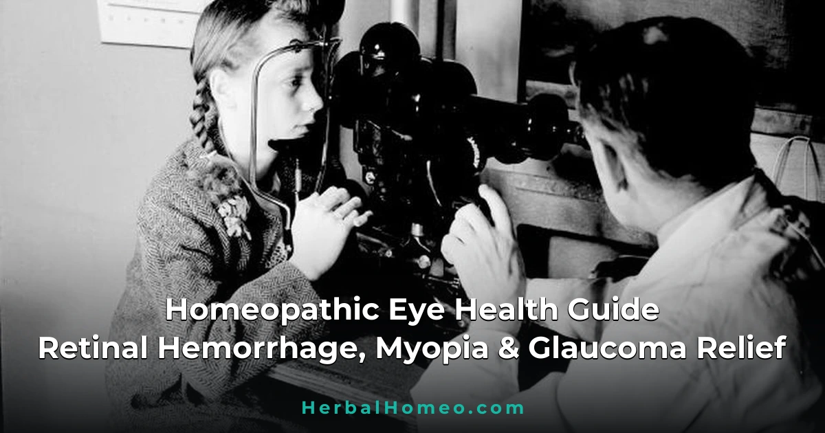 Homeopathic Eye Health Guide