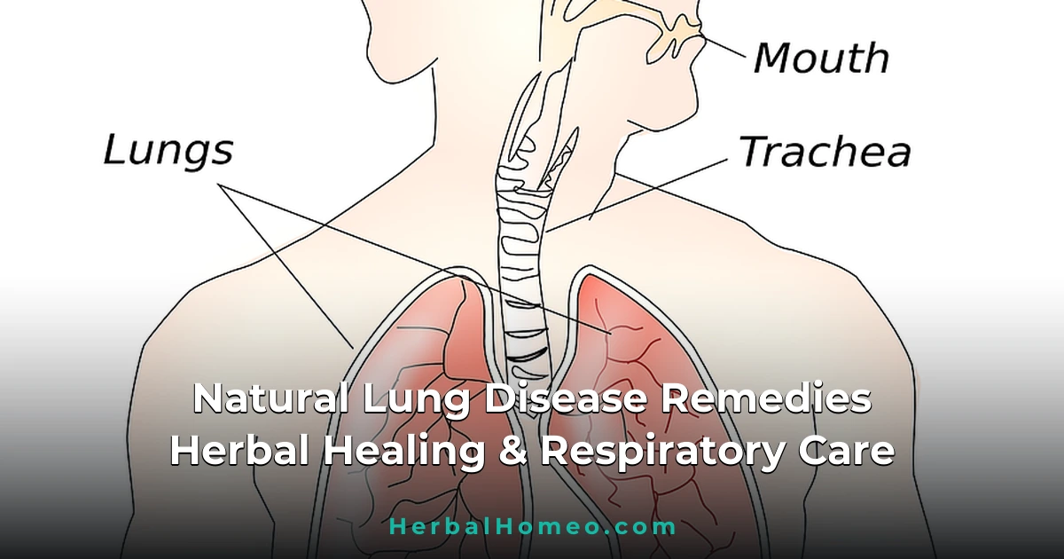 Natural Lung Disease Remedies