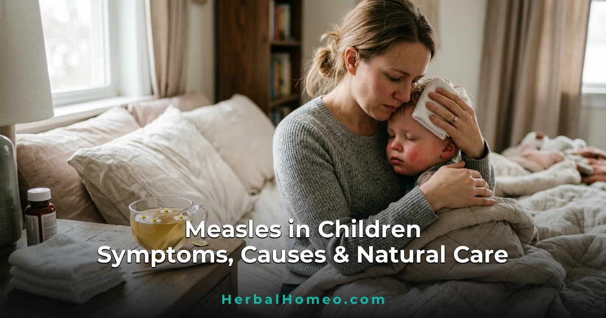 Measles in Children: Symptoms, Causes, Prevention & Natural Remedies