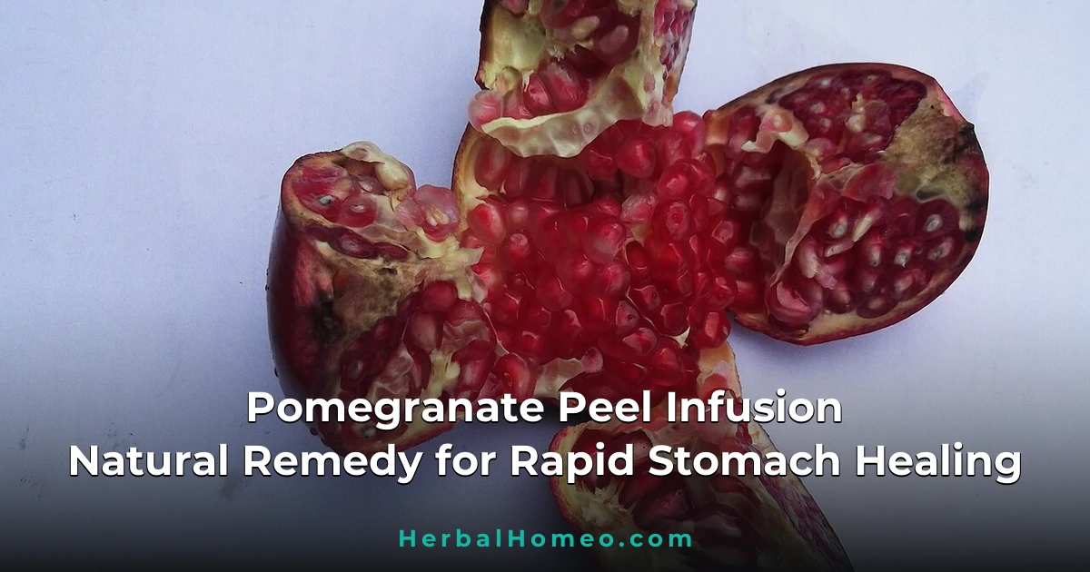 Pomegranate Peel Infusion