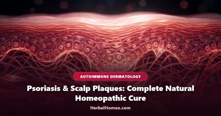 Complete Homeopathic Protocol for Plaque and Scalp Psoriasis Relief