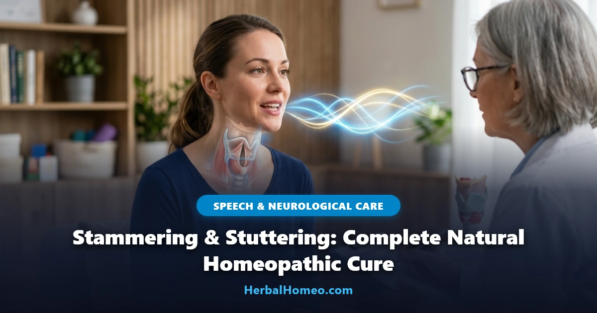 Natural Homeopathic Treatment for Stammering and Speech Blocks