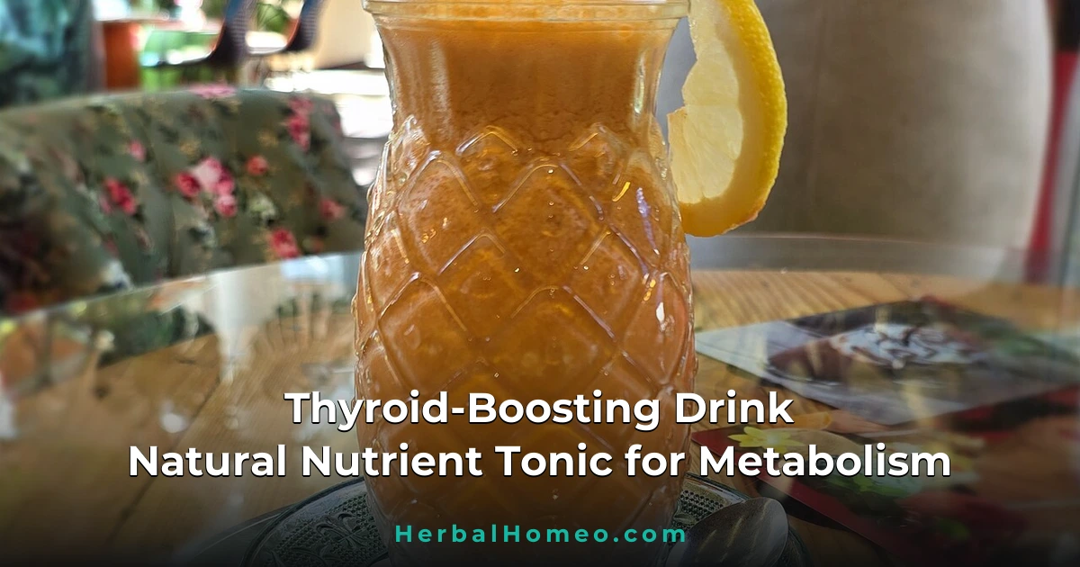 Thyroid-Boosting Drink